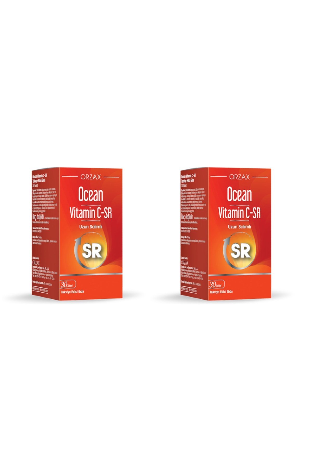 Ocean Vitamin C-SR 500 Mg 30 Tablet 2 Kutu