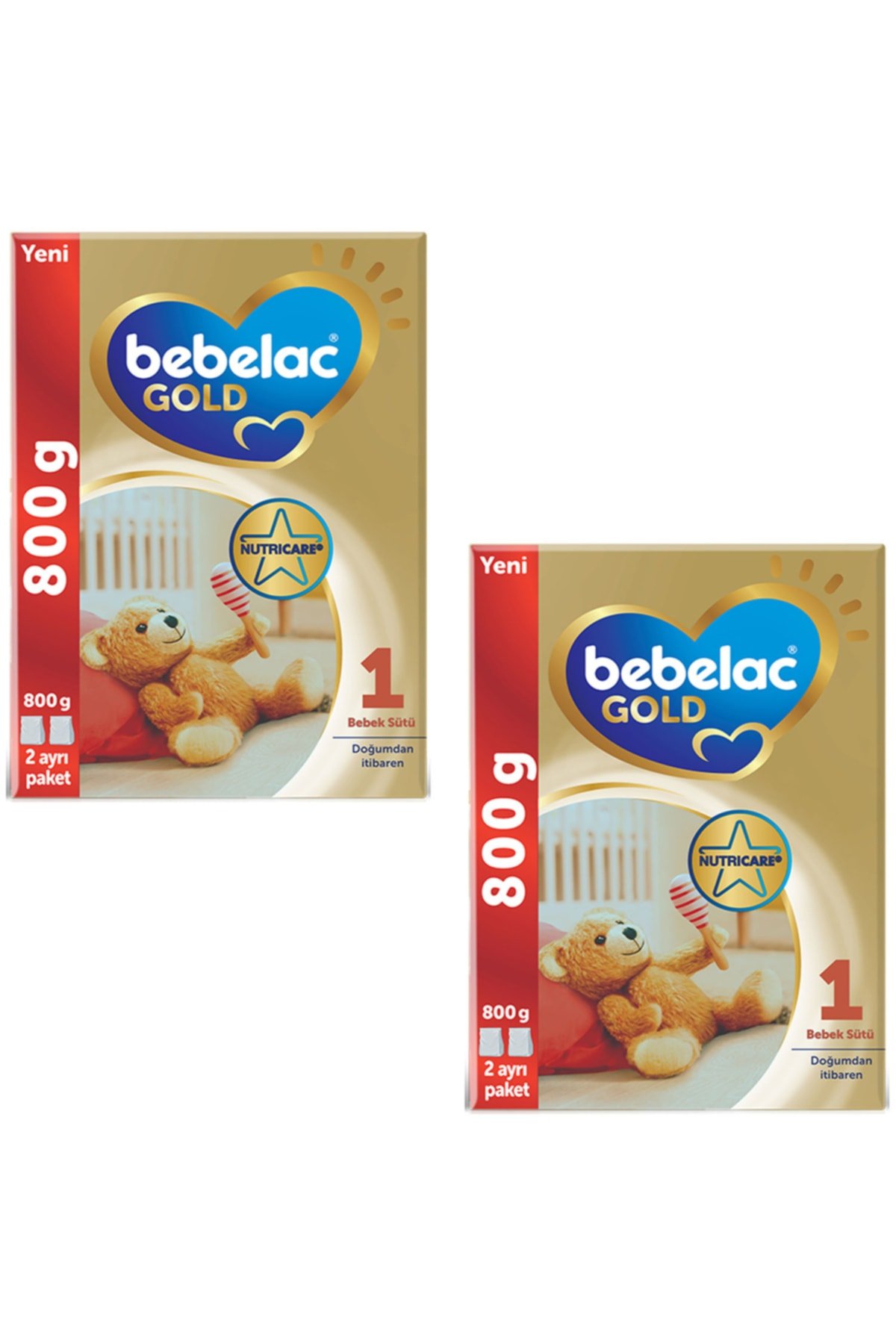 Bebelac Gold 1 800 gr 2 Kutu