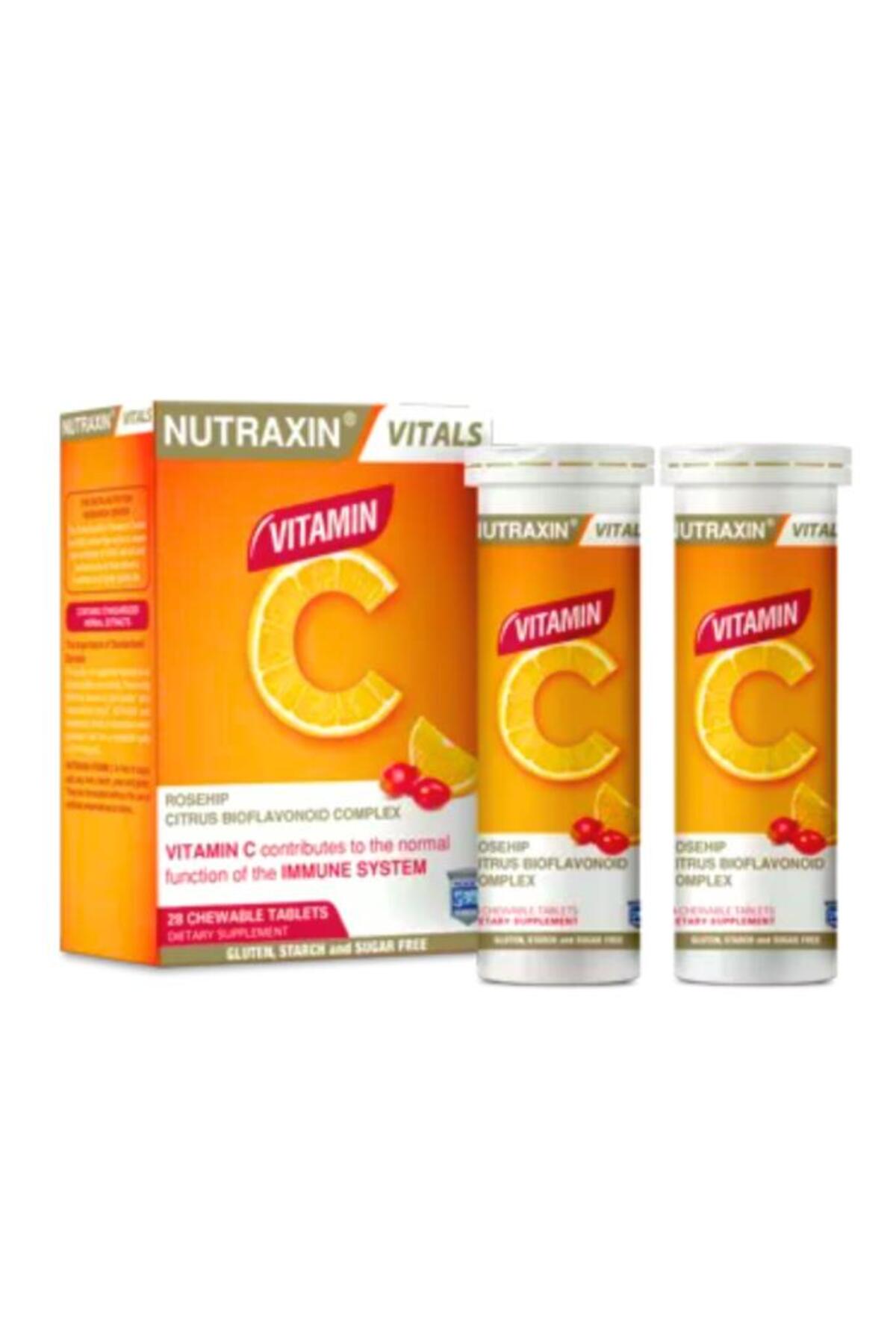 Nutraxin Vitamin C 28 Çiğneme Tableti