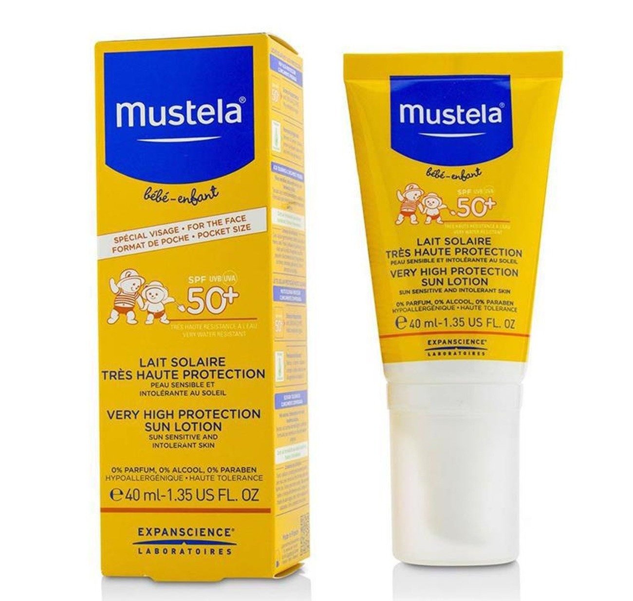 Mustela Very High Protection Sun Lotion Güneş Kremi SPF50+ 40 ml