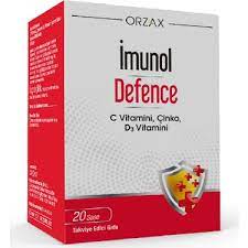 Orzax İmunol Defence Takviye Edici Gıda 20 Saşe