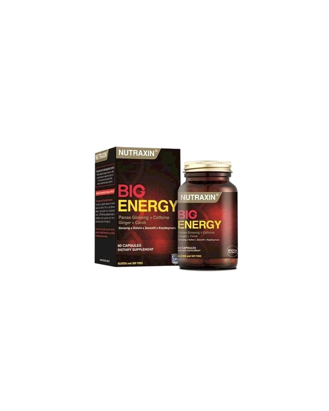 Nutraxin Big Energy 60 Kapsül