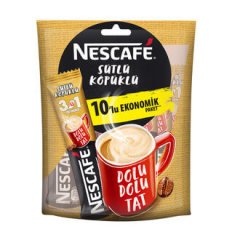 Nescafe 3'Ü 1 Arada Sütlü Köpüklü Kahve 10'Lu 174Gr.