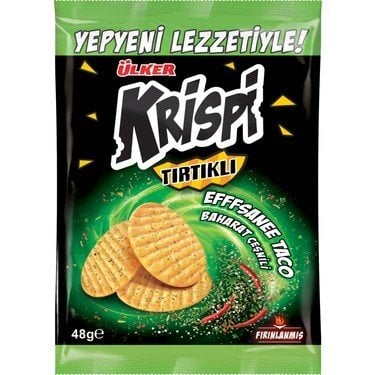 Ülker Krispi Tırtıklı Baharatlı 48Gr