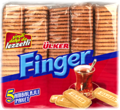 Ülker Finger Bisküvi 5X150Gr