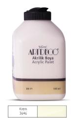 Artdeco Akrilik Boya 500 Ml Krem  070L-3646