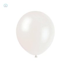Tek Renk Balon 100 Adetli Beyaz