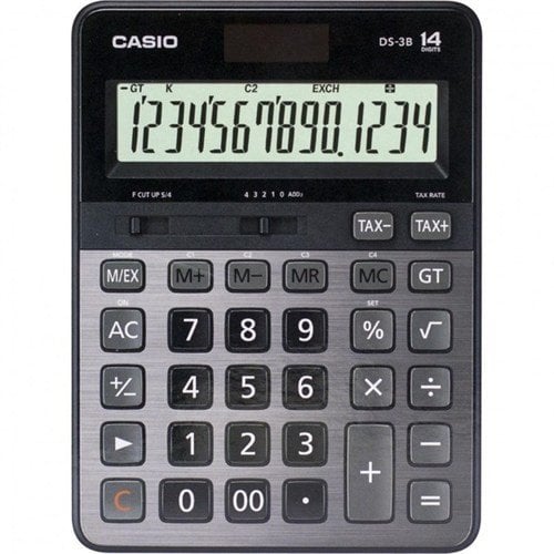 Casio Hesap Makinesi Masaüstü DS-3B 14 Hane