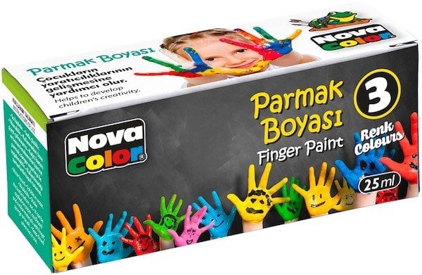 Nova Color Parmak Boyası 25Cc 3 Lü Nc-137