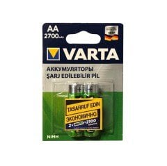 Varta Aa 2700Mah 1.2V Şarj Edilebilir Kalem Pil 2Li Blister