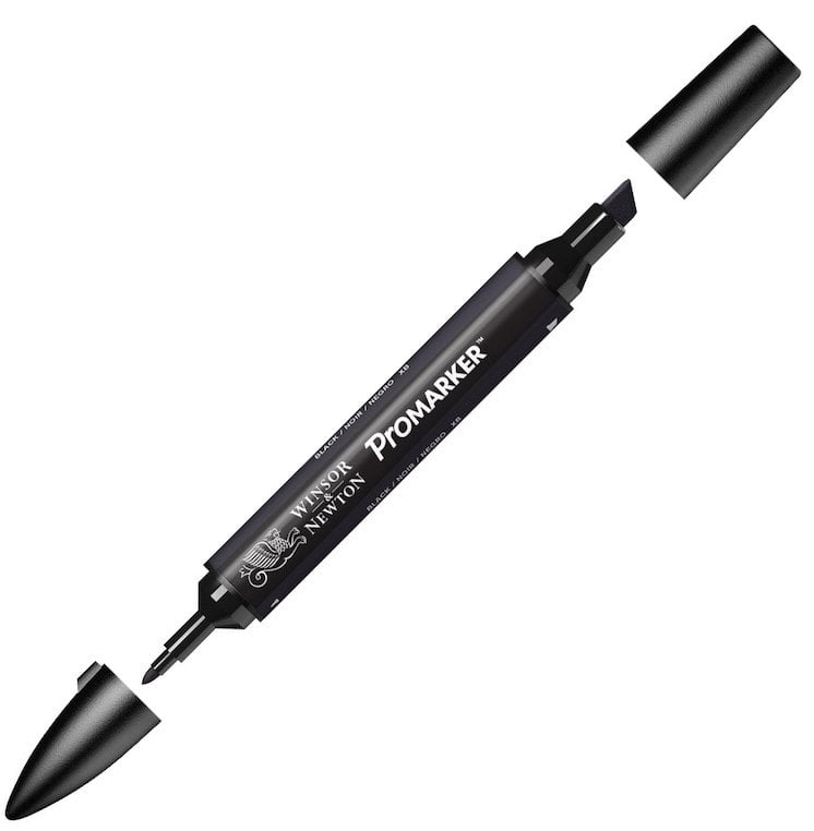 W N Promarker Black 030 (Xb) 0203030