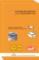 Sarff Fotokopi Asetatı A4 100 Lü 15330089