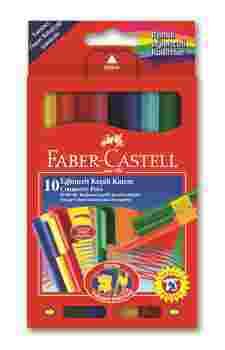 Faber Castell Keçeli Kalem Eğlenceli 10 Lu 111500