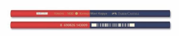 Faber Castell Kopya Kalemi Kırmızı-Mavi 12li 1430000