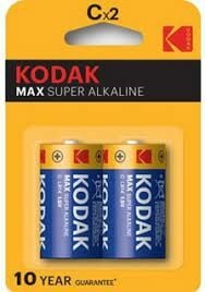 Kodak Max Alkalin Orta Pil 2 Adet