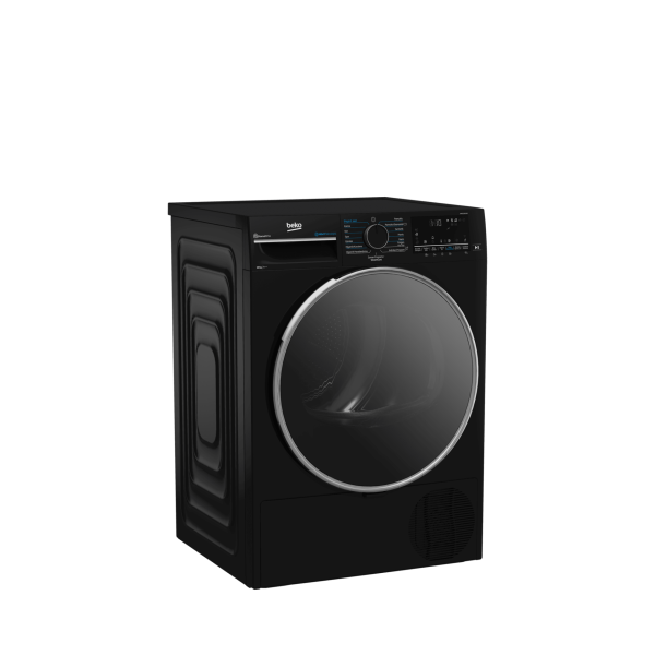 Beko KMB 1000 HB Hybrid 2.0, A++, 10 Kg, Siyah Kurutma Makinesi