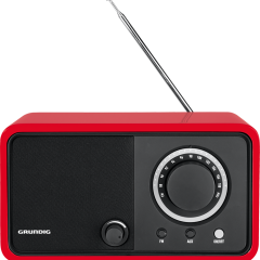 GRUNDIG TR 1200 Glossy Red Radyo