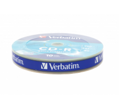 VERBATIM 43725 - CD-R 52 X 700MB 10 PACK