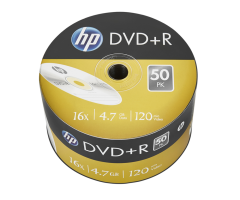 HP DVD+R 16X 4.7GB 50PACK (DRE00070-3) - 69305