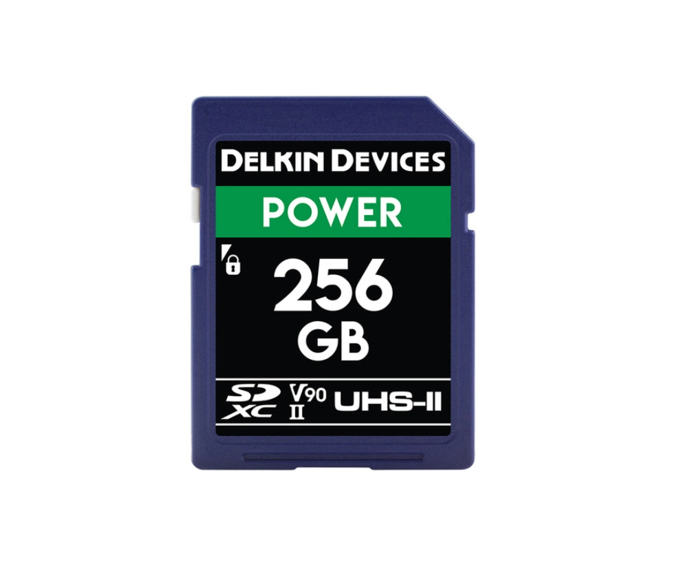 Delkin Devices 256GB Power SDXC UHS-II 2000X (V90) Hafıza Kartı