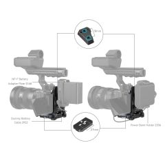 SmallRig 4064B  V-Mount Pil Montaj Sistemi