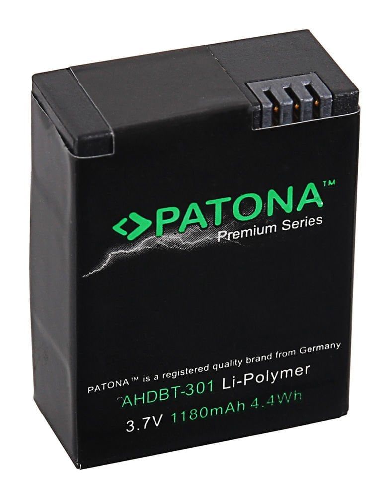 PATONA 1202 Premium Battery for GoPro AHDBT-302 Hero 3+