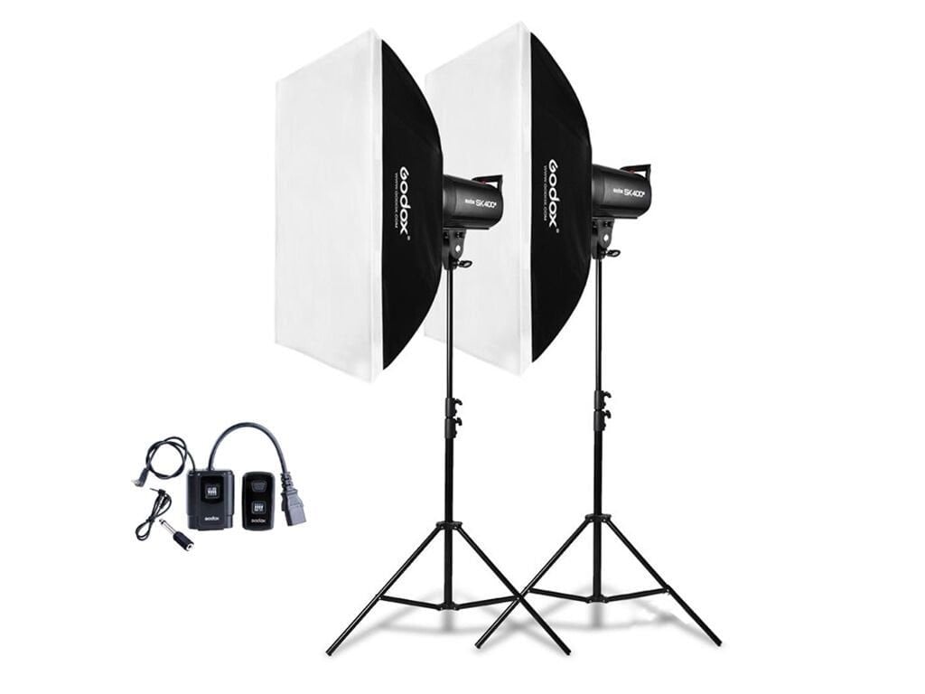 Godox SK400II 2'li Flaş Seti