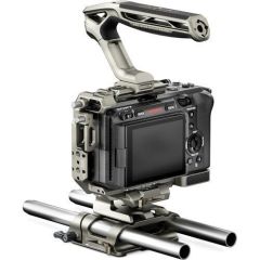 TILTA Camera Cage for Sony FX3/FX30 V2 Basic Kit - Titanium Gray TA-T16-A-TG