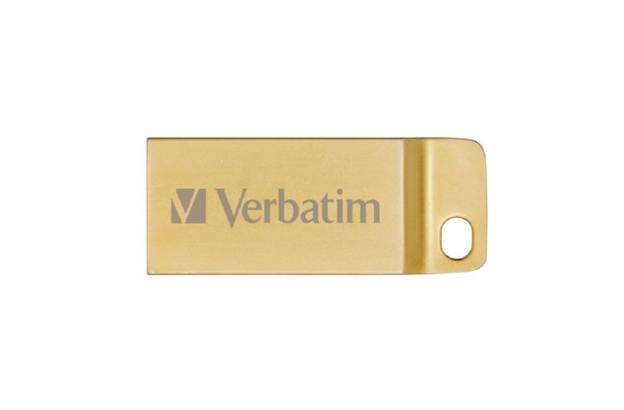 VERBATIM 99106 - 64GB METAL EXECUTIVE USB 3.2 GEN 1 GOLD