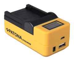 Patona Senkron LCD Ekranlı USB Şarj Cihazı Nikon ENEL15 İçin