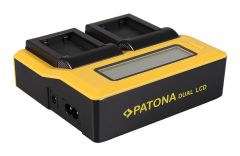 Patona İkili LCD Ekranlı USB Şarj Aleti Sony NP-FW50 İçin