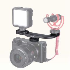 Ulanzi PT-8 Vlog Kamera için Plastik Kızak Mikrofon Işık Yuvası