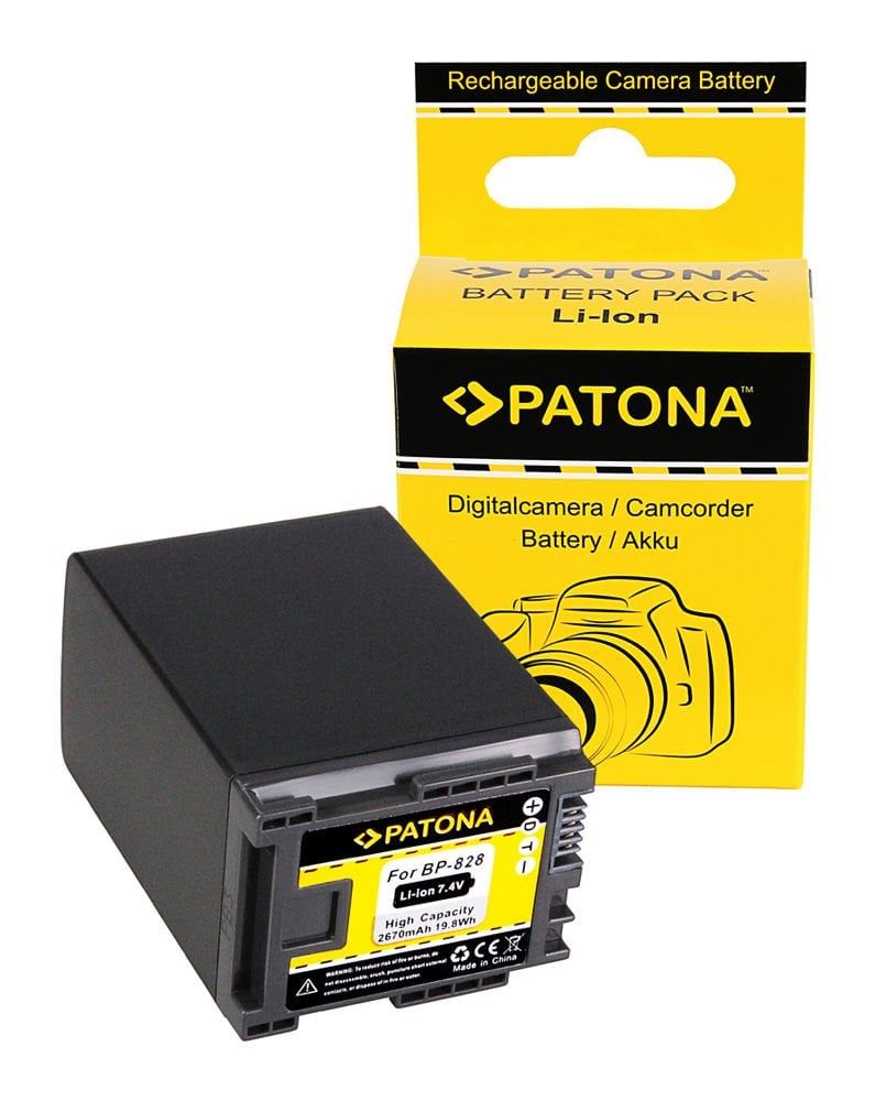 PATONA 1195 Battery Canon BP-828