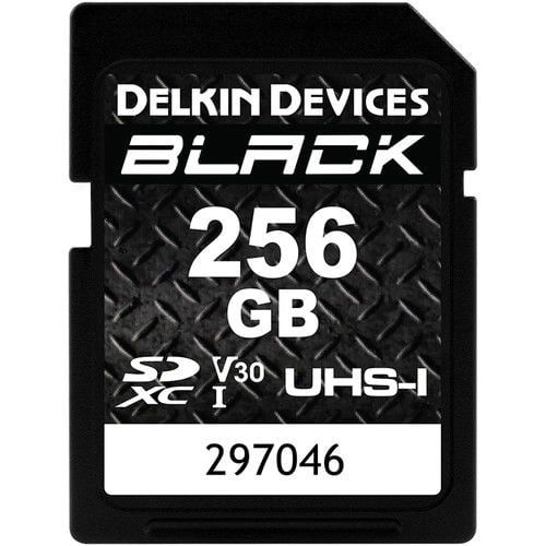 DELKIN BLACK 256GB UHS-I SD V30 Hafıza Kartı