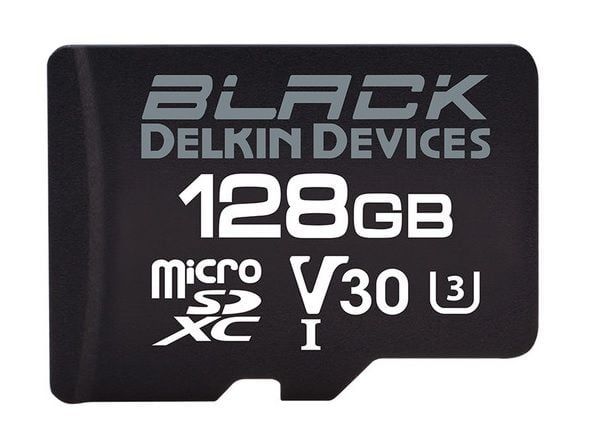 DELKIN BLACK 128GB UHS-I MICRO SD  V30 Hafıza Kartı