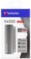 VERBATIM 47442 - VX500 EXTERNAL SSD USB 3.1 G2 240GB