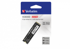 VERBATIM 49375 - 1TB VI3000 M.2 NVME PCIE GEN 3 SSD (Okuma 3300MB/sn. - Yazma 3000MB/sn.)