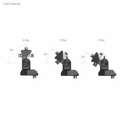 SmallRig 2904B Döner ve Eğimli Vidalı Monitör Tutucu