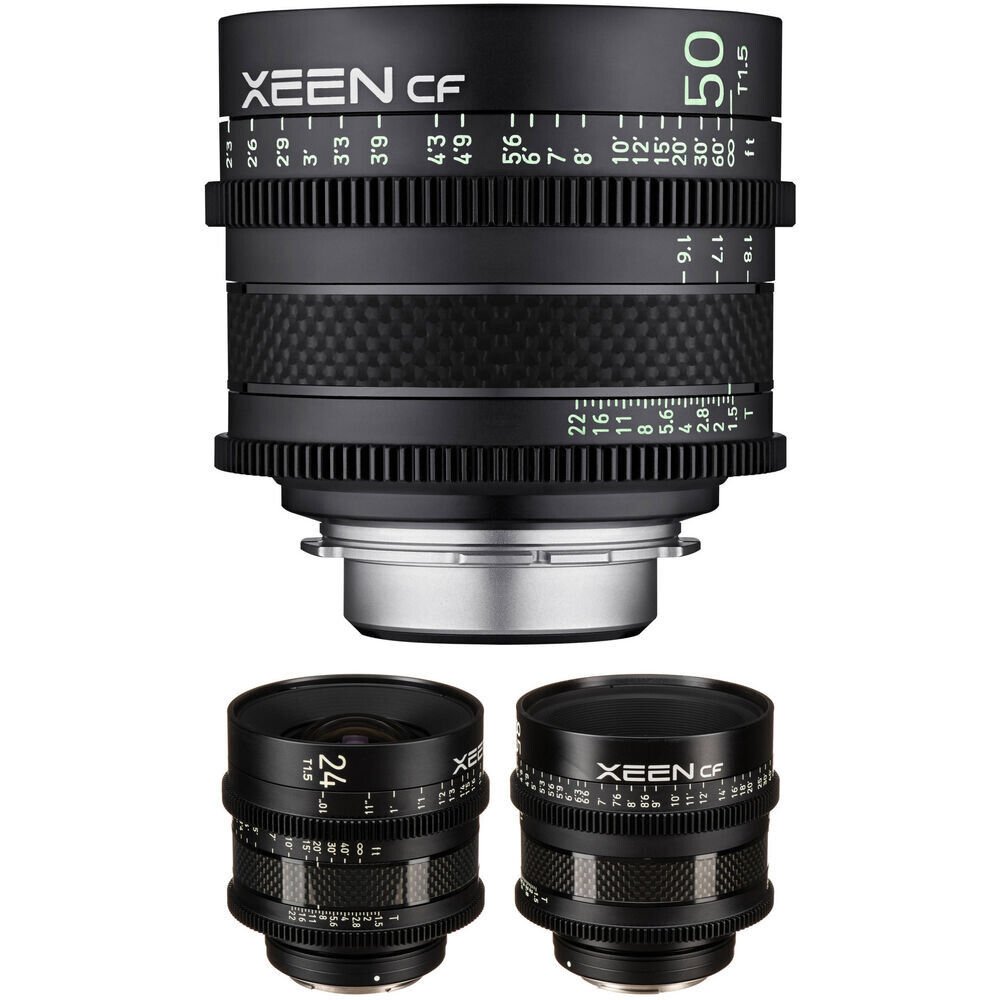 XEEN CF 3 LENS SET  (Arri PL)