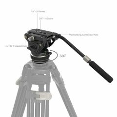 SmallRig DH10 4165 Video Tripod Kafası