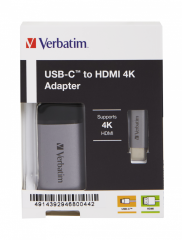 VERBATIM V USB-C TO HDMI 4K ADAPTER USB 3.1