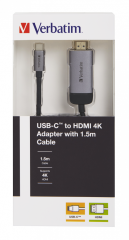 VERBATIM USB-C TO HDMI 4K ADAPTER USB 3.1