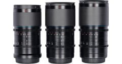 Saturn 1.6x Carbon Fiber Full-frame Anamorphic Lens Set E Mount (35mm, 50mm, 75mm, Blue Flare)