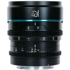 Nightwalker Series 75mm T1.2 S35 Cine Lens (X Mount, Black)