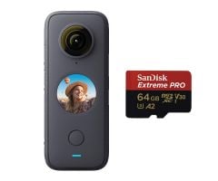 Insta360 One X2 Standart Edition + Sandisk 64gb Hafıza Kartı