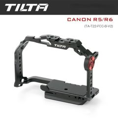 Tilta Camera Cage for Canon R5/R6 Kit A V2 - Black  ( TA-T22-A-B-V2 )
