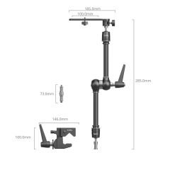 SmallRig 4862 Süper Kelepçe Sihirli Kol Takımı