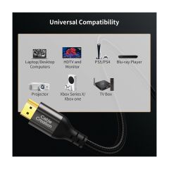 Cablecreation CC1077 HDMI - HDMI Kablo 3m 8k Ultra-Hd