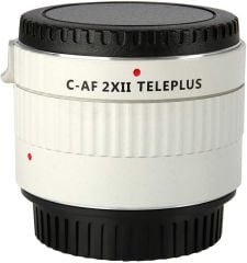 Viltrox C-AF 2X II Auto Focus 2.0X Teleconverter Lens Converter for Canon EF Mount ( Silver )