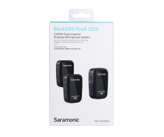 Saramonic Blink500 ProX Q20 Kablosuz İkili Mikrofon